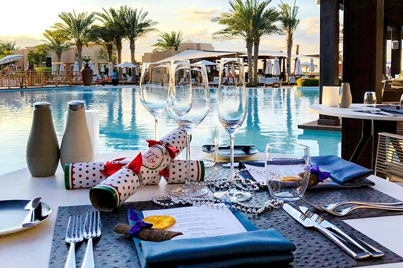 Christmas Eve dinner at Turtle Bay Bar & Grill