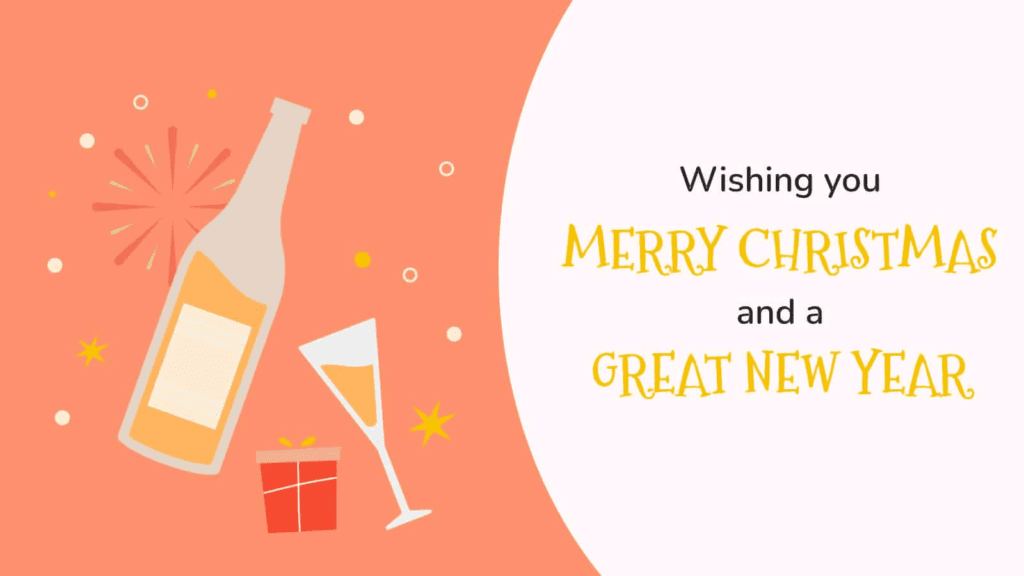 Unique Christmas and New Year Wishes