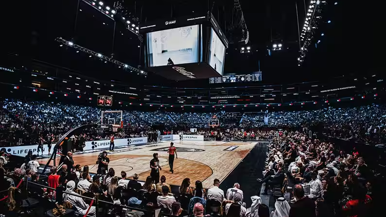 Dubai Basketball vs KRKA