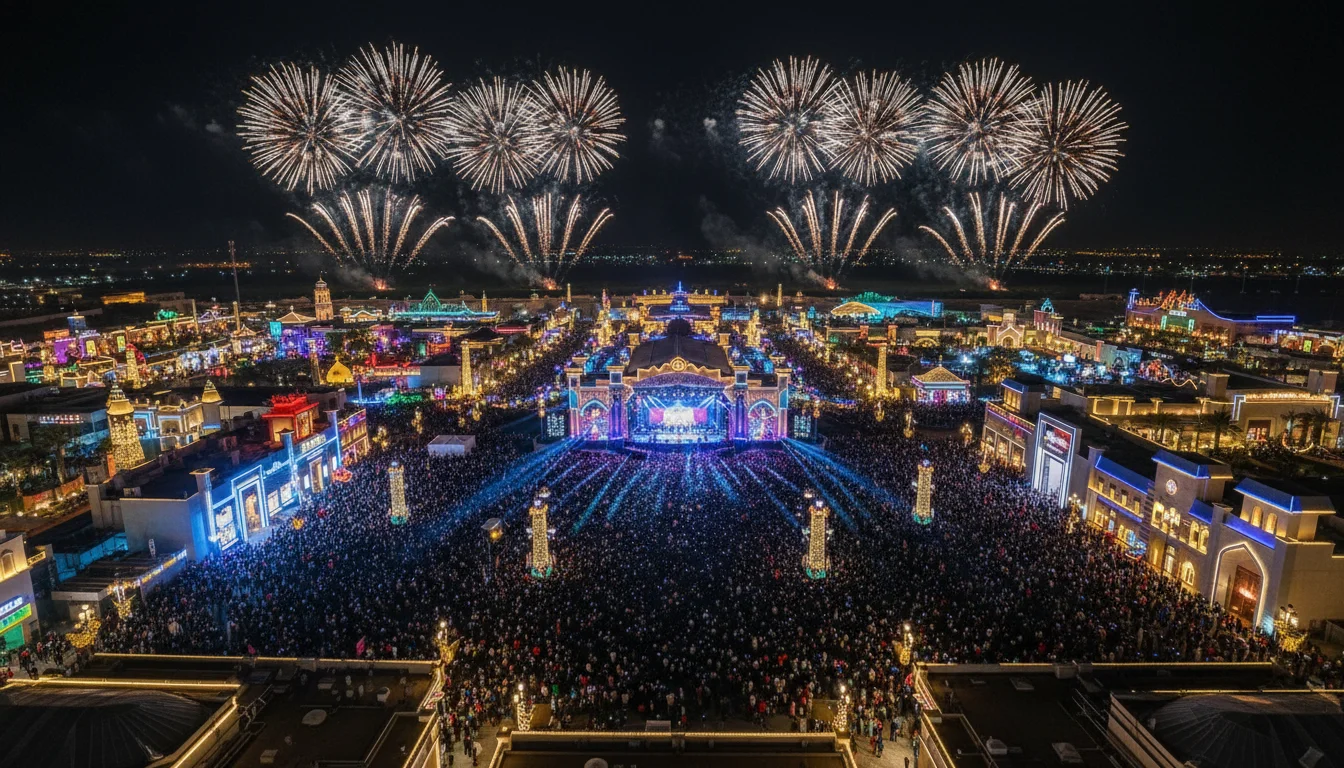 Global Village New Year Fireworks & Shows