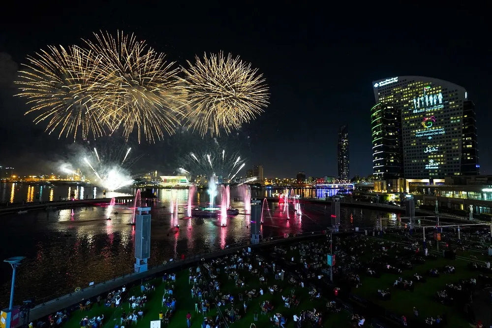 Dubai Festival City New Year Fireworks