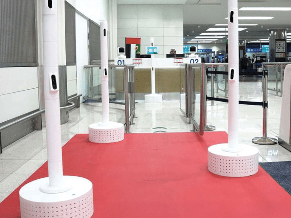 red carpet corridor Dubai Airport