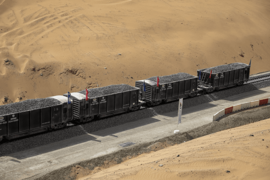 Etihad Rail passenger train