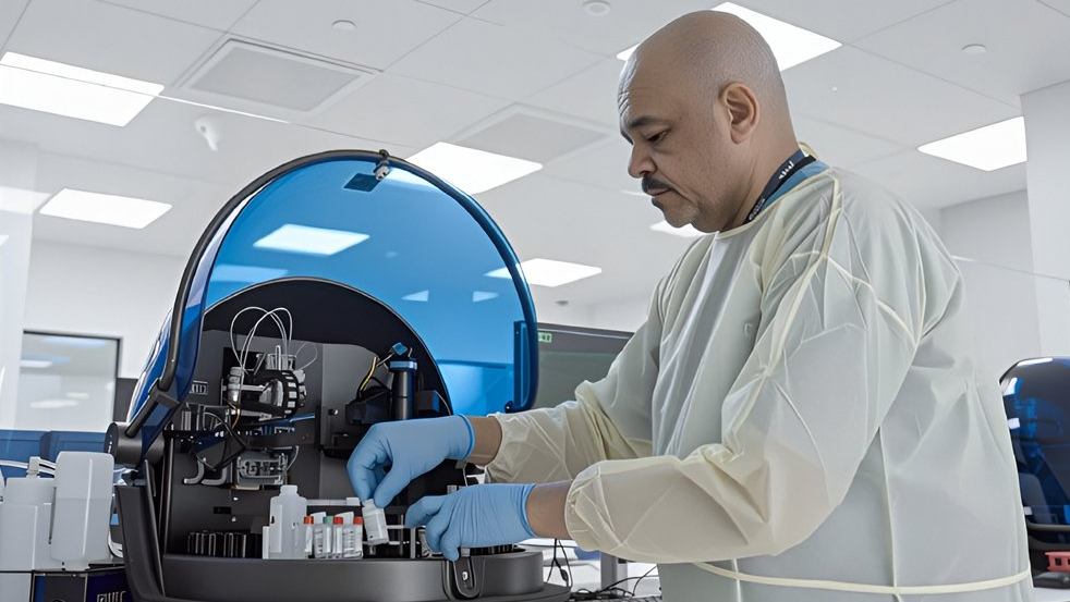 AI-powered diagnostic lab UAE