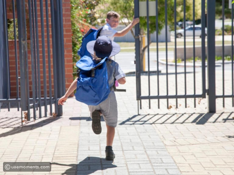 UAE school Friday timings