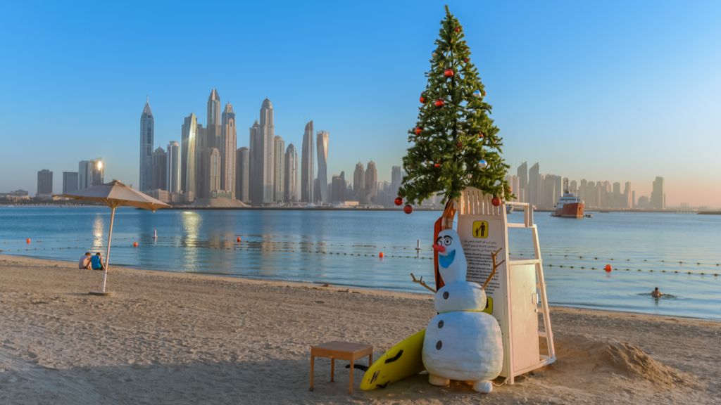 Best Beaches in UAE for Christmas day