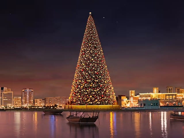 Stroll Through Al Seef’s Festive Lights