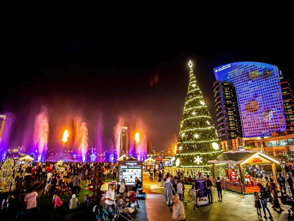 Christmas markets in Dubai