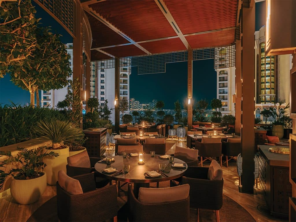 Outdoor Dining Spots for New Year 2026 in Dubai