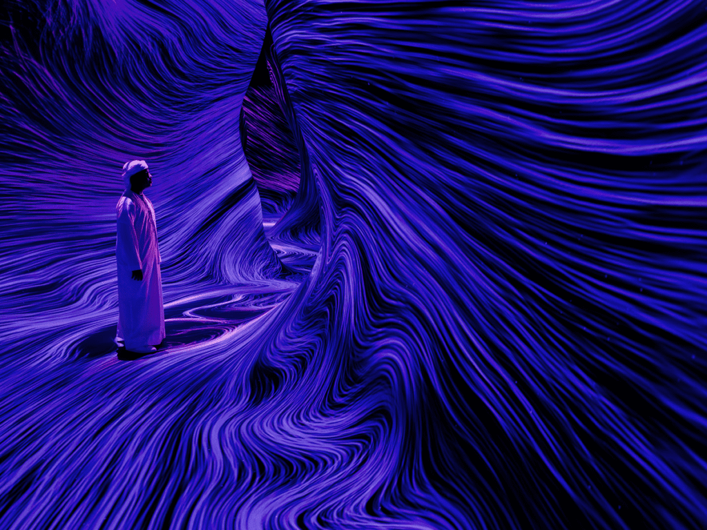 immersive art installations Abu Dhabi