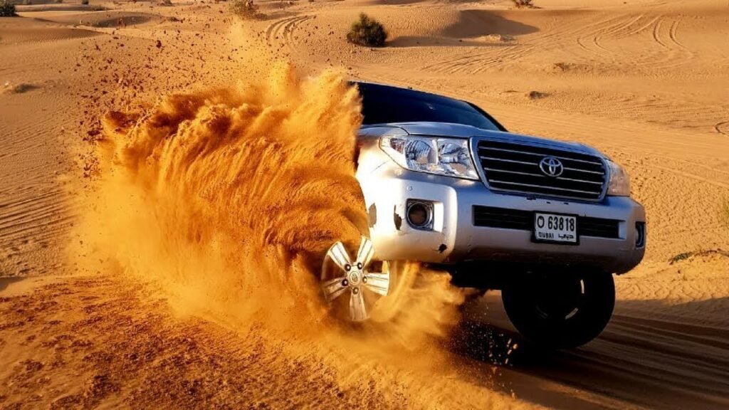 Desert dune bashing