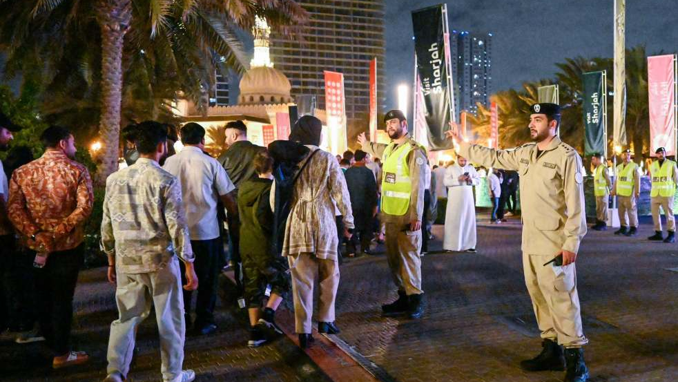 Sharjah Police New Year security