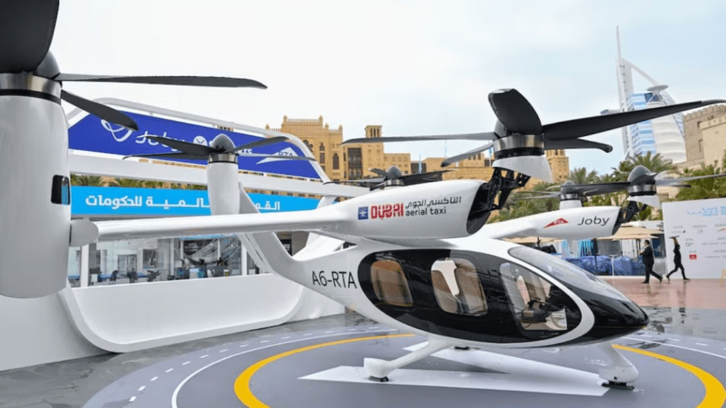 Dubai flying taxis