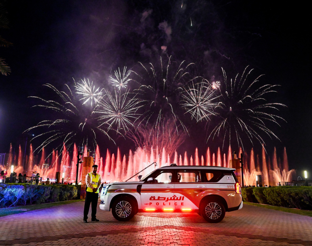 Sharjah Police New Year security