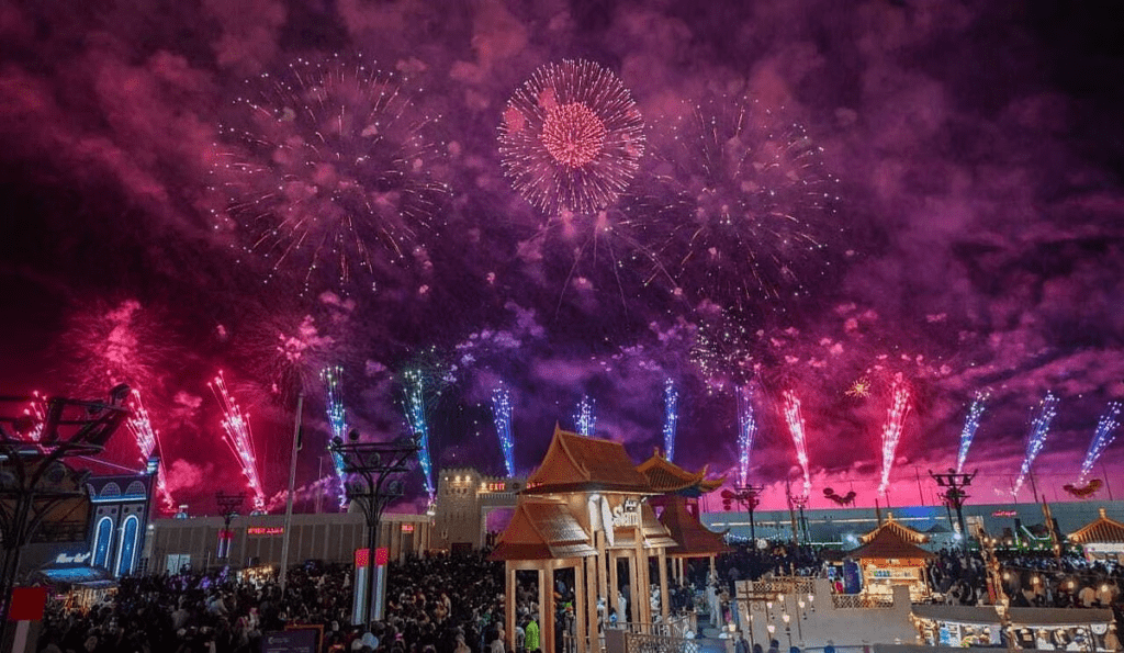 New Year celebrations in UAE