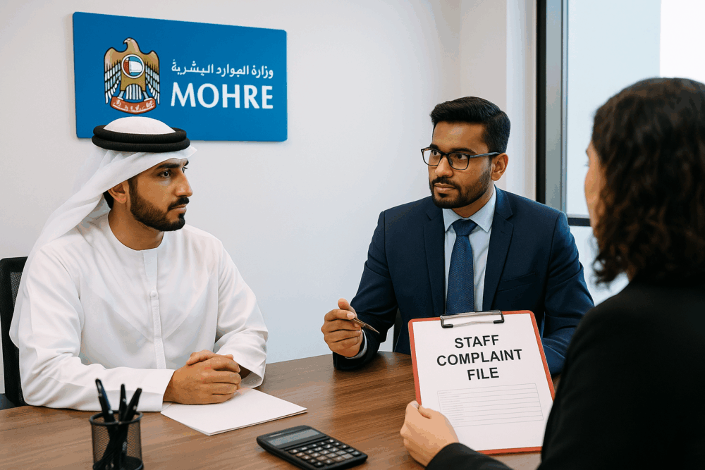 MOL complaint process UAE