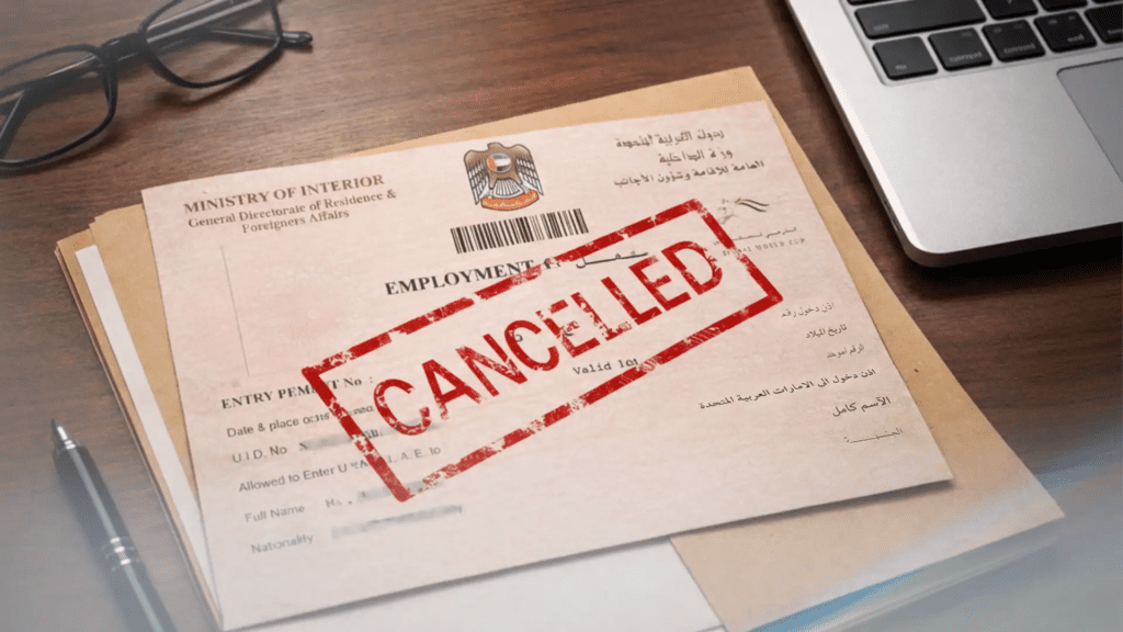 Work Permit Cancellation UAE