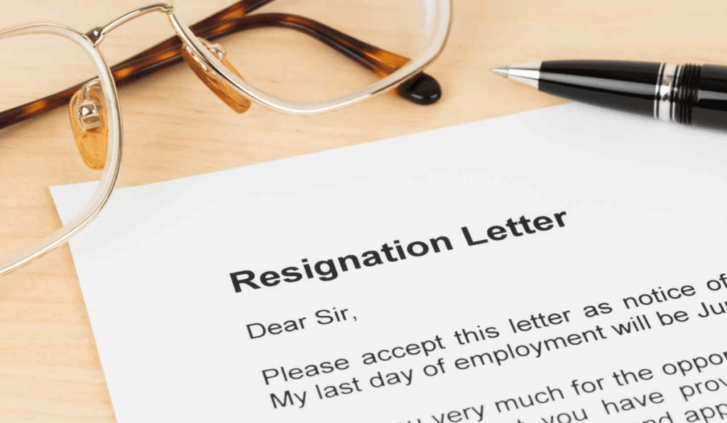 Resignation Email Format UAE
