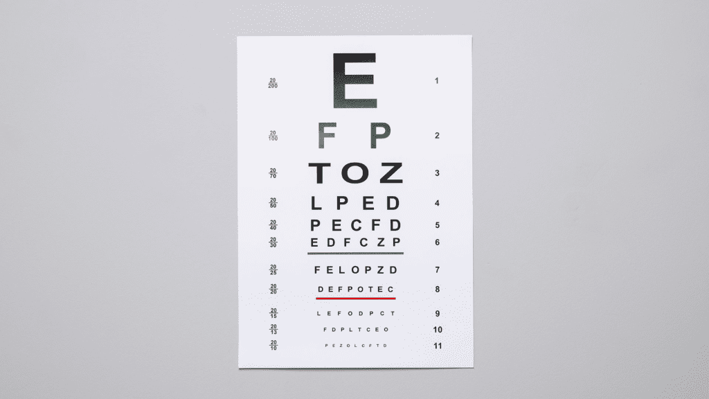 Driving License Eye Test UAE