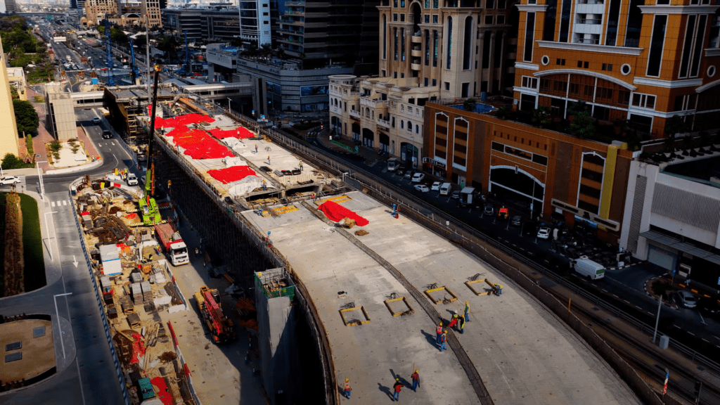 Dubai Harbour bridge project