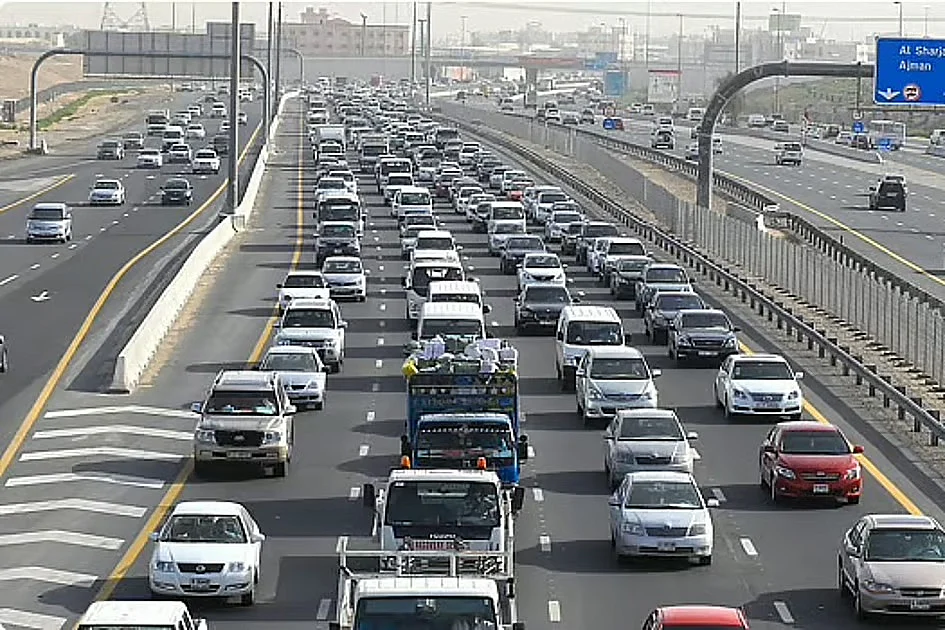 Sheikh Mohammed Bin Zayed Road traffic accident