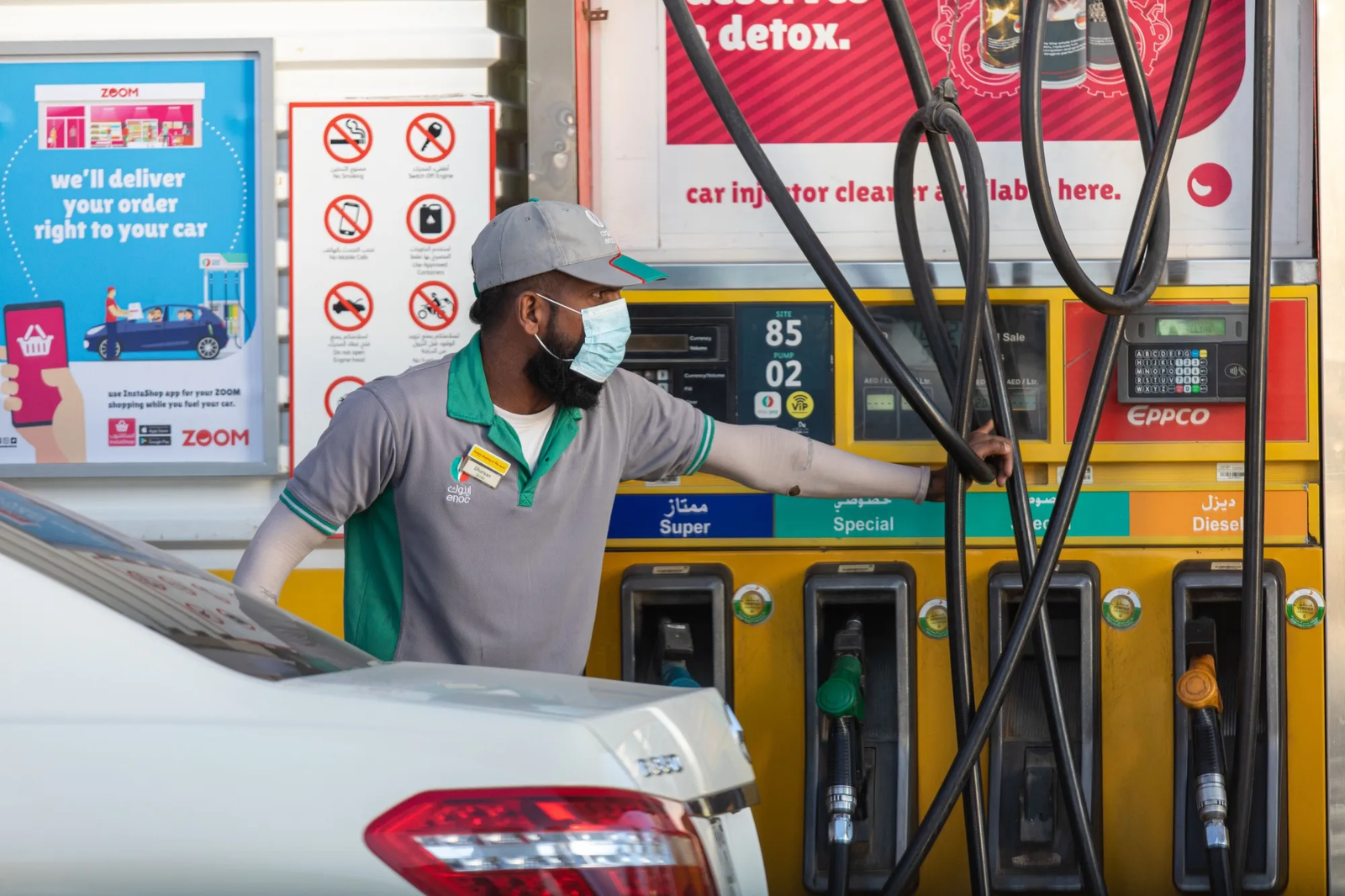 Petrol and diesel prices in UAE