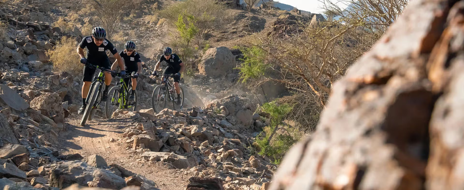 Mountain biking in Hatta