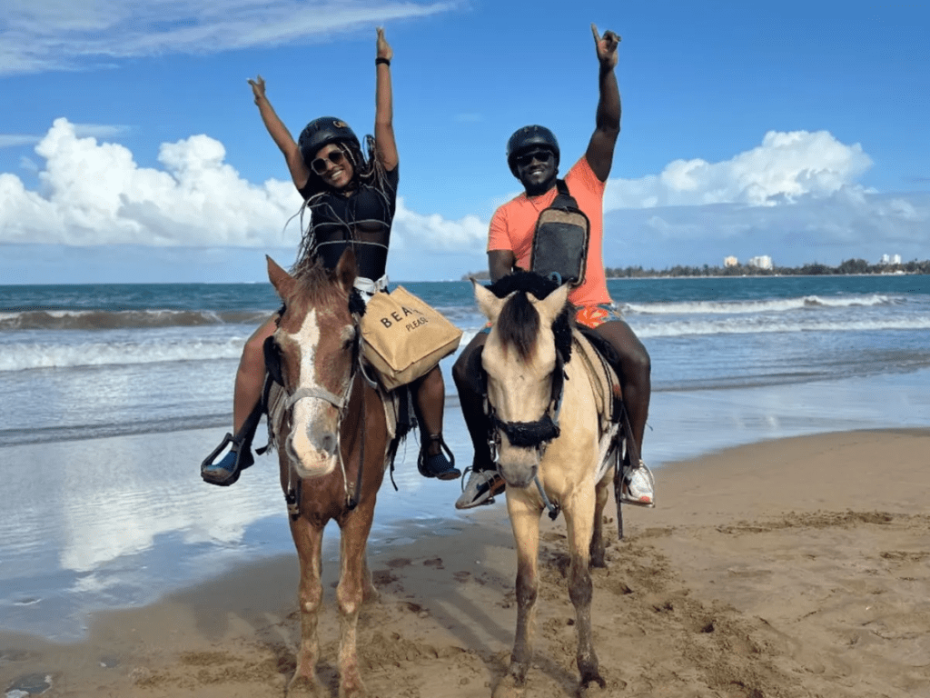 Horse Riding on Beach
