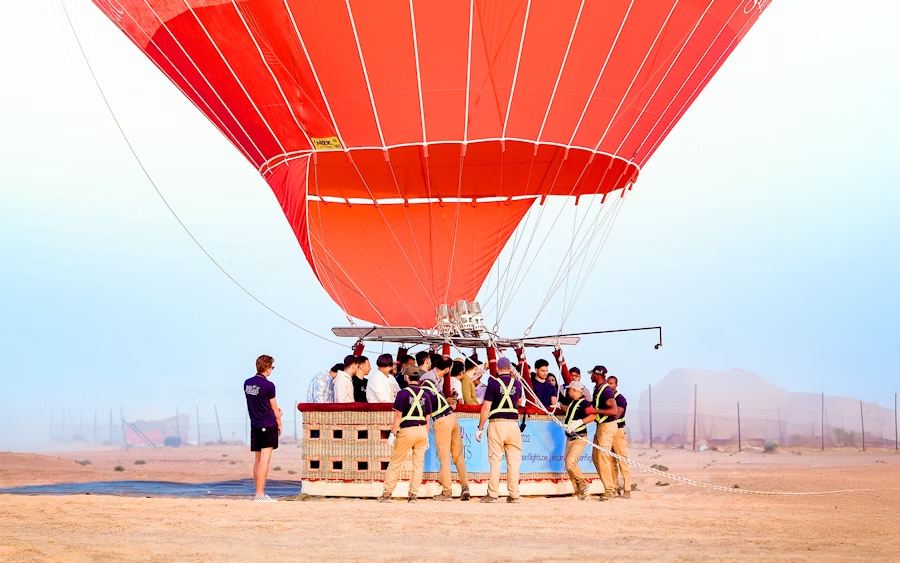 Hot Air Balloon Safari
