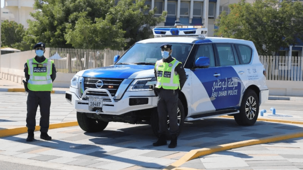 Abu Dhabi Police noisy vehicle warning