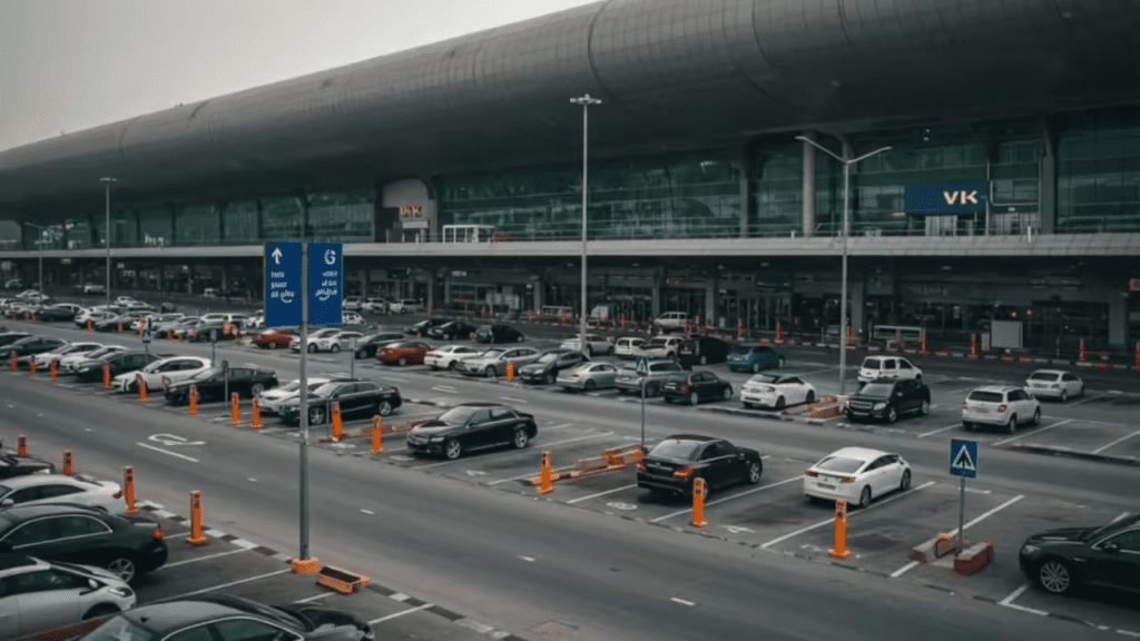 Dubai Airport ticketless parking
