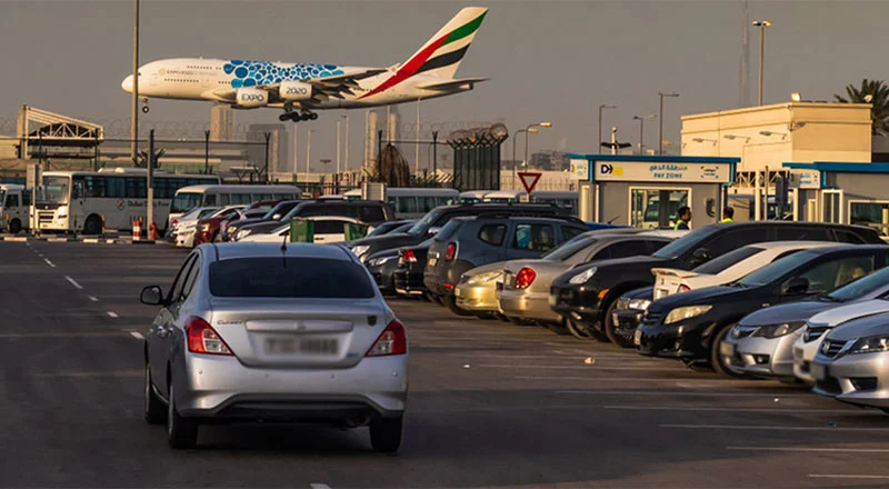 Dubai Airport ticketless parking