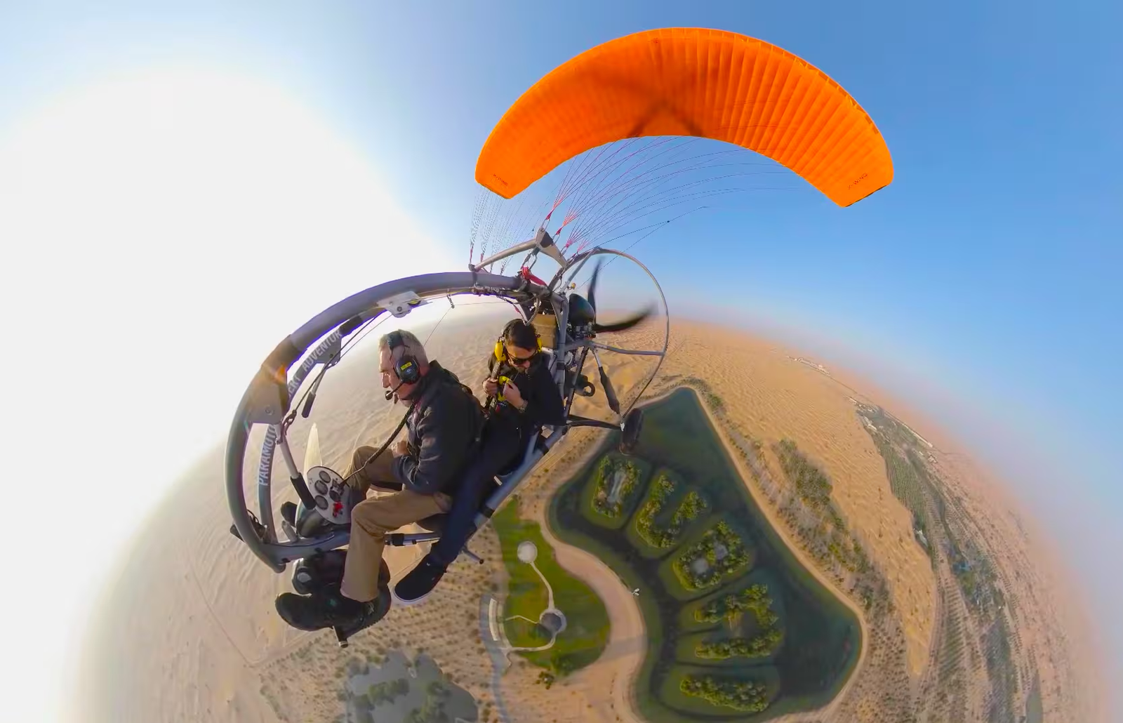 Paramotor Desert Adventure Dubai