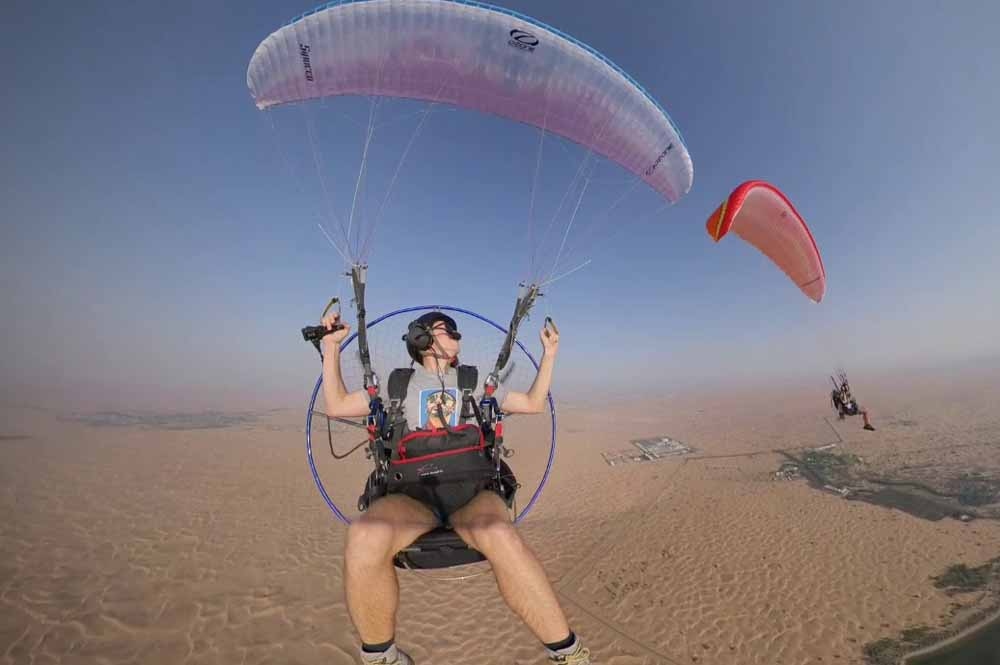 Paramotor Desert Adventure Dubai