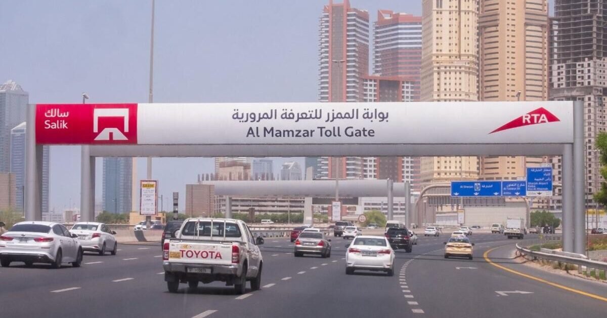 Salik charges in Dubai