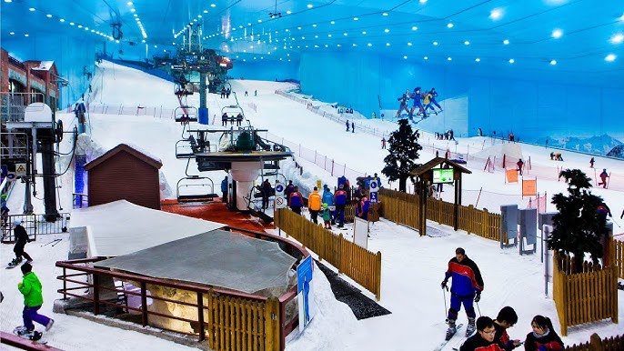 Ski Dubai indoor skiing