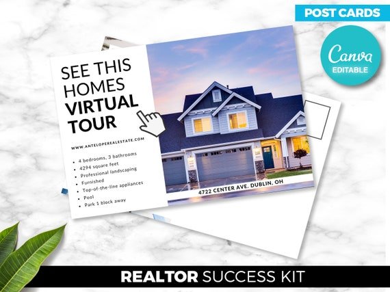 Virtual property tours and digital real estate sales
