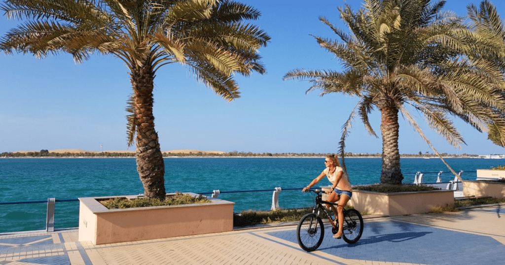 Cycling Tracks Saadiyat Island