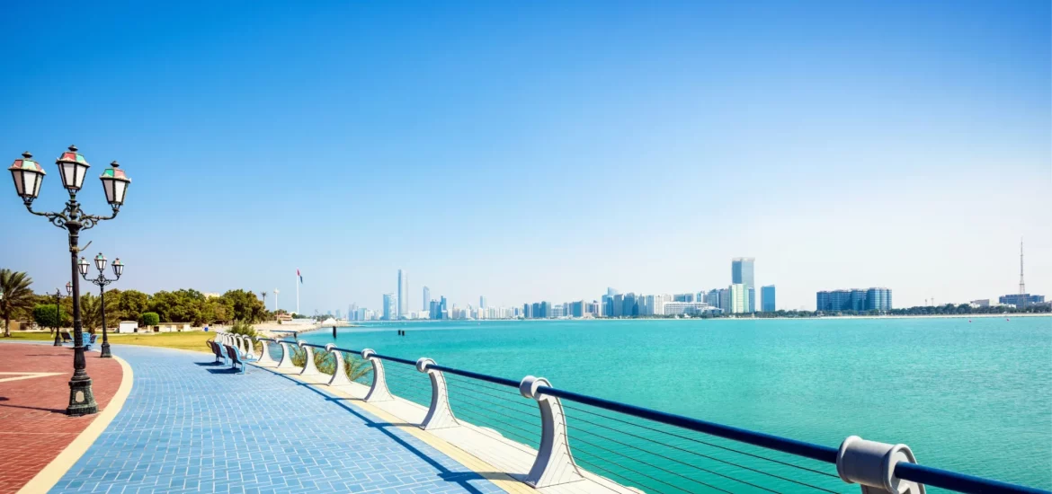 Corniche Walking Track Abu Dhabi