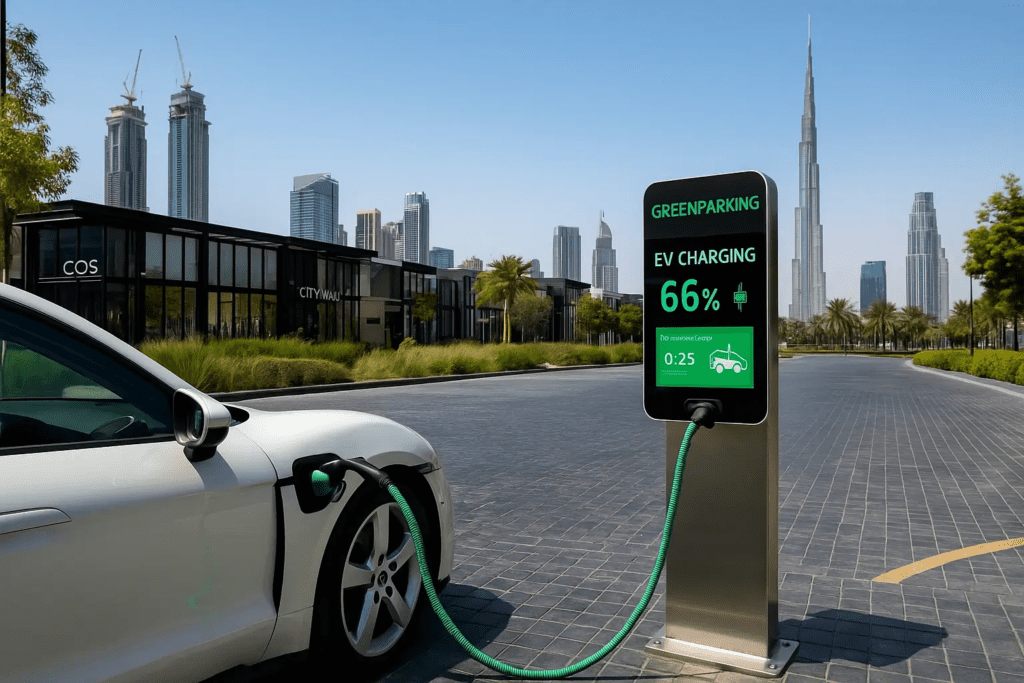 EV charging Al Maryah Island