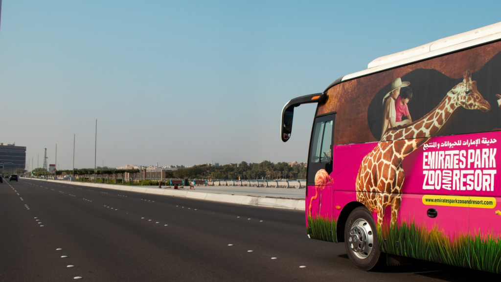 Emirates Park Zoo free shuttle