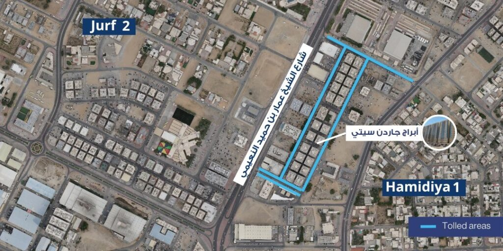 Ajman Free Parking Areas