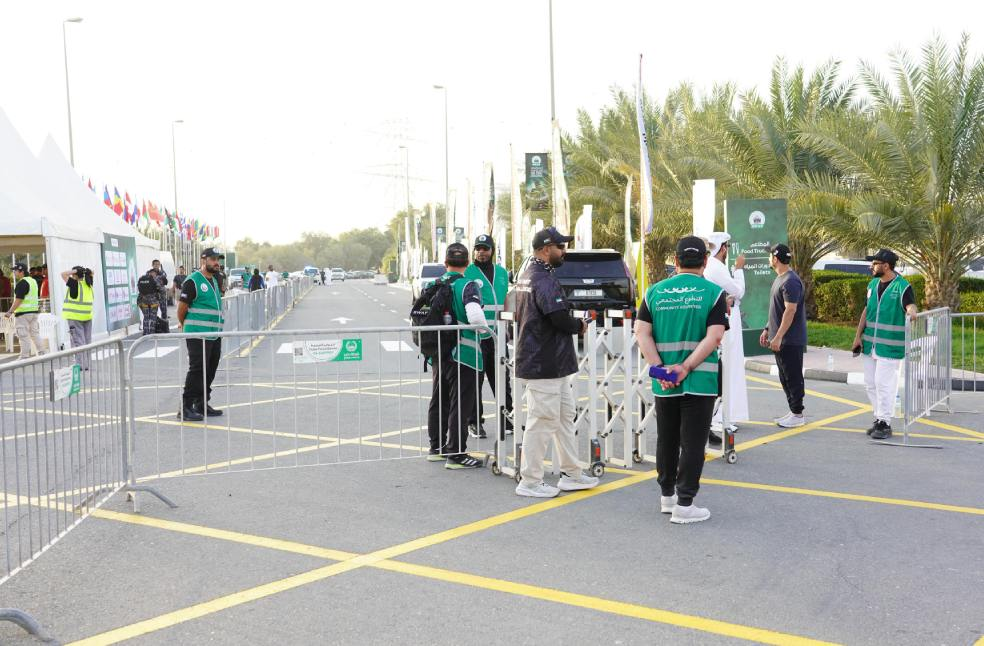 Dubai Police volunteer support