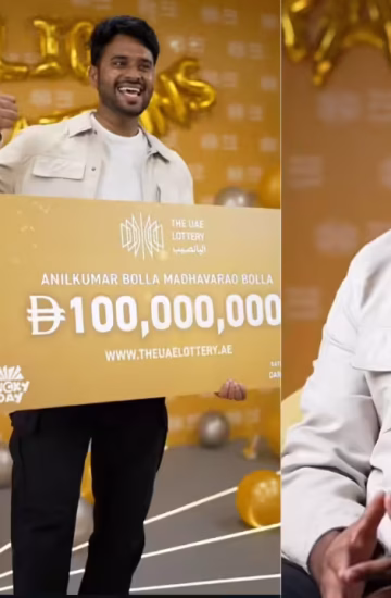 Dh100 Million Jackpot Winner
