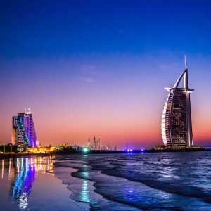 Night swimming at Kite Beach