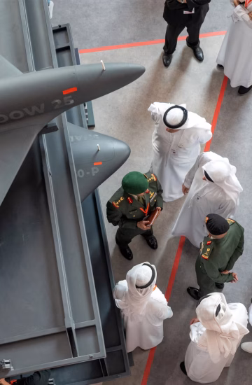 Drones at international expo