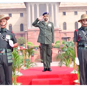 UAE Land Forces Commander at National War Memorial UAE Land Forces Commander at National War Memorial