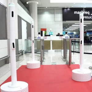 Dubai airport biometric arrivals