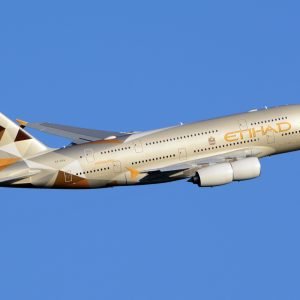 Etihad A380 Tokyo