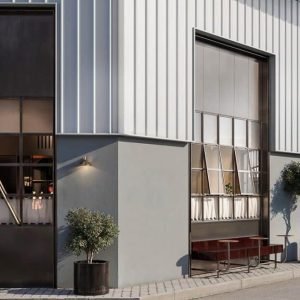 Window Dubai open-fire dining